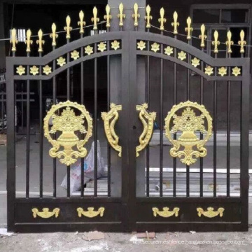 Luxury modern safe lane wrought iron gate designs